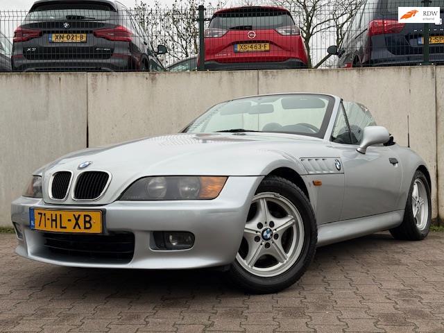 BMW Z3 Roadster 1.9/AUTOMAAT/AIRCO/LEDER/STOEL VERWARMING/MO, Automaat, Achterwielaandrijving, Gebruikt, Zwart