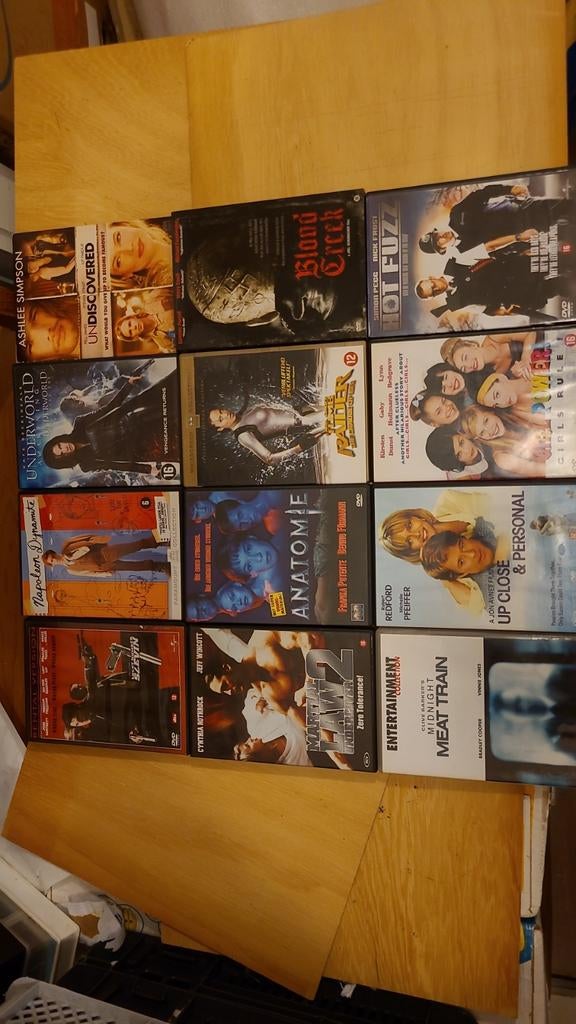 Diverse DVD Toppers: Actie, Horror, Komedie & Meer, Vanaf 16 jaar, Ophalen of Verzenden, Gebruikt