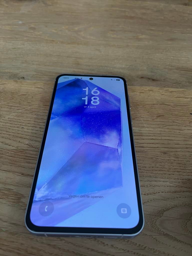 Samsung A55, Gebruikt, Paars, Touchscreen, Ophalen of Verzenden