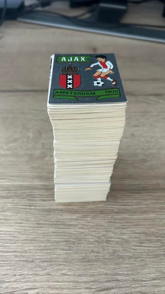 Panini Voetbal 81 plaatjes complete set 448x, Verzenden, Zo goed als nieuw, Meerdere plaatjes