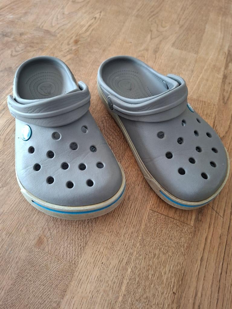 Crocs Crocband grijs kinderen maat 33/34 (J2), Anneonline, Steenbergen, Gebruikt, Crocs