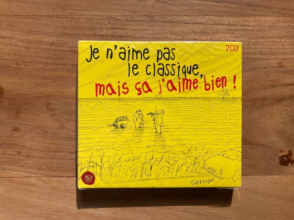 Je n’aime pas le classique mais ca j’aime bien! 2CD, Ophalen of Verzenden, Nieuw in verpakking