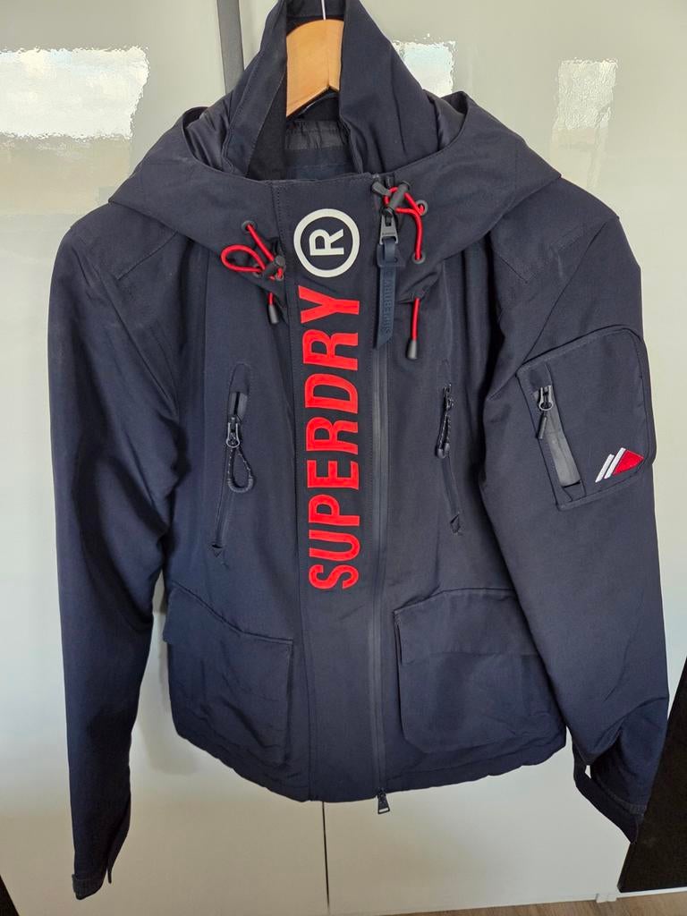 Superdry jas dames maat M, Ophalen of Verzenden, Zo goed als nieuw, Blauw