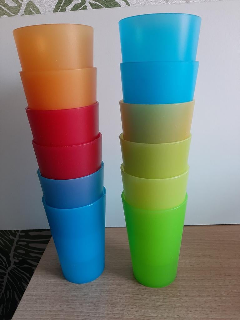 Mepal drinkbekers allerlei kleuren p.stuk, Ophalen of Verzenden