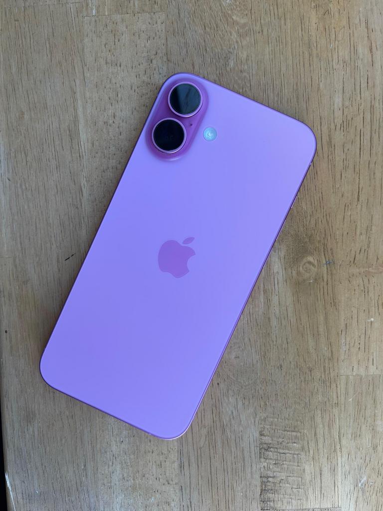 Iphone 16 plus 256GB Roze, IPhone 16 Plus, Zo goed als nieuw, Roze, Zonder abonnement