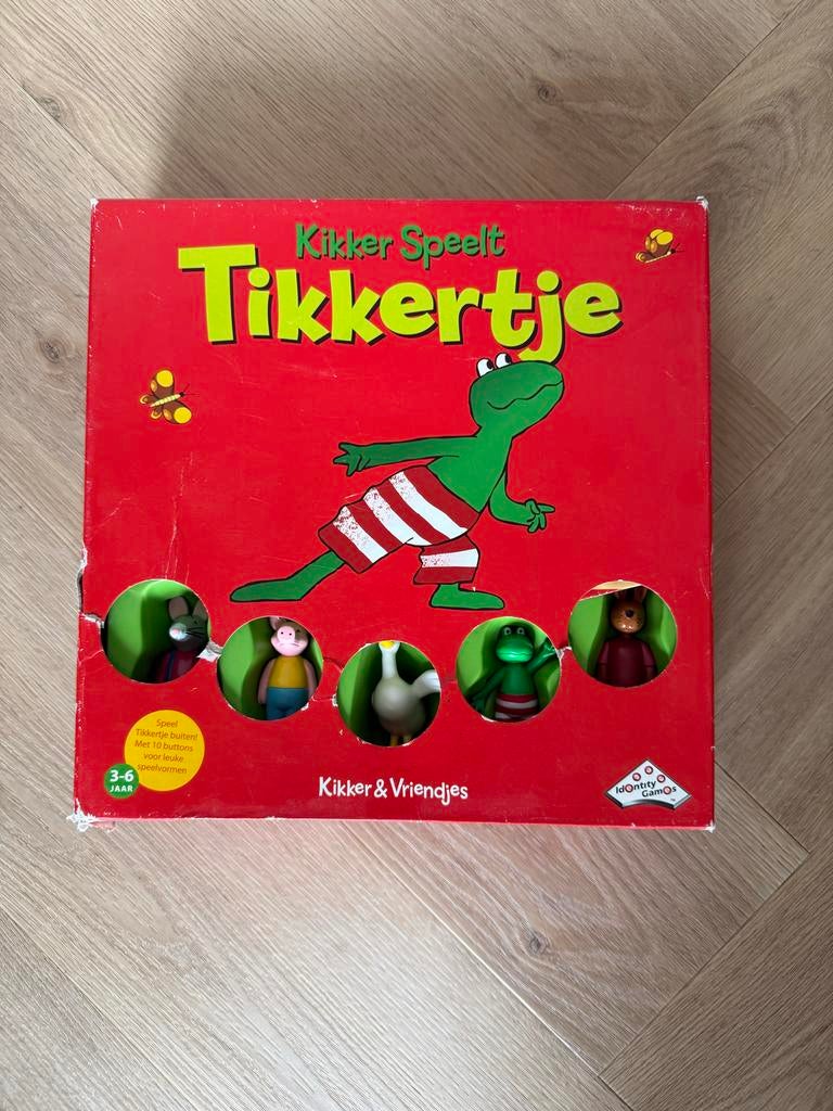 Kikker Speelt Tikkertje, Hobby en Vrije tijd, Gezelschapsspellen | Bordspellen, Vijf spelers of meer, Ophalen of Verzenden, Gebruikt