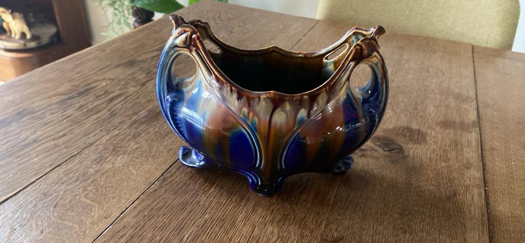 Art Nouveau Jardinières bowl uit 1900, Ophalen