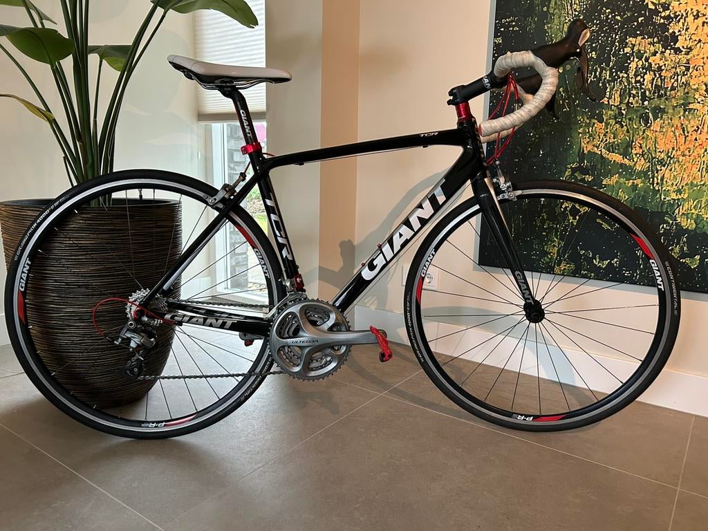 Giant TCR maat M, Fietsen en Brommers, Fietsen | Racefietsen, Ophalen, 26 inch, Aluminium, 49 tot 53 cm