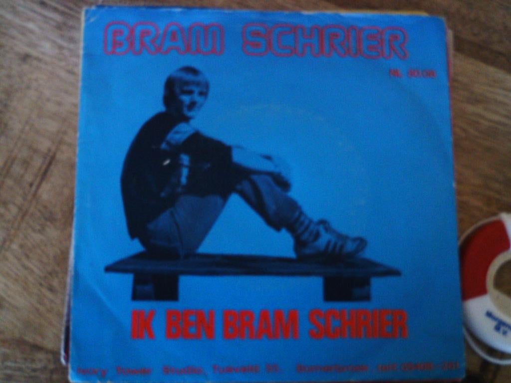 bram schrier - ik ben bram schrier 30mrt, 7 inch, Single, Ophalen of Verzenden, Zo goed als nieuw