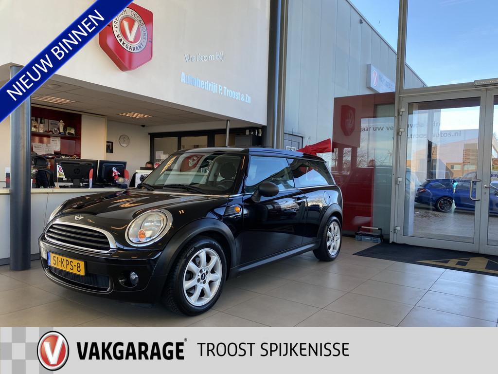 MINI Clubman 1.4 One Anniversary MK II,Panoramadak,Airco,Cru, Voorwielaandrijving, Stof, Gebruikt, Clubman