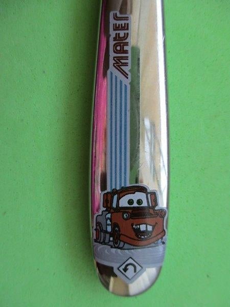 (KB5152) Kinderbestek Mater mes, Ophalen of Verzenden, Gebruikt