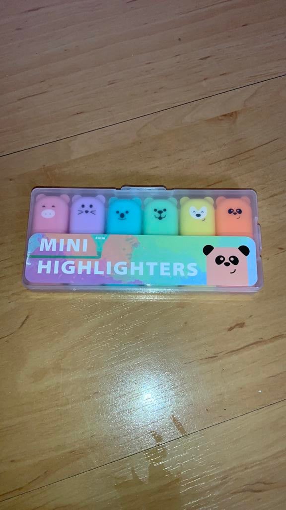 Mini highlighters, Ophalen, Nieuw, Potlood of Stift