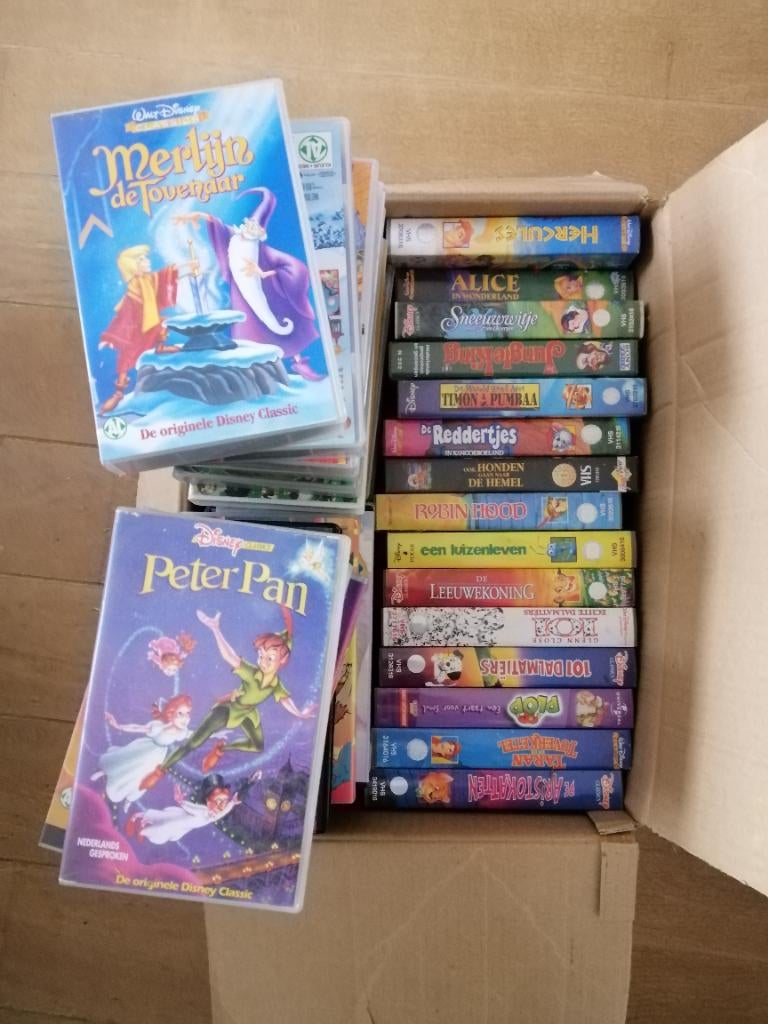 Gratis videobanden, Cd's en Dvd's, VHS | Kinderen en Jeugd, Ophalen, Gebruikt, Alle leeftijden, Kinderprogramma's en -films