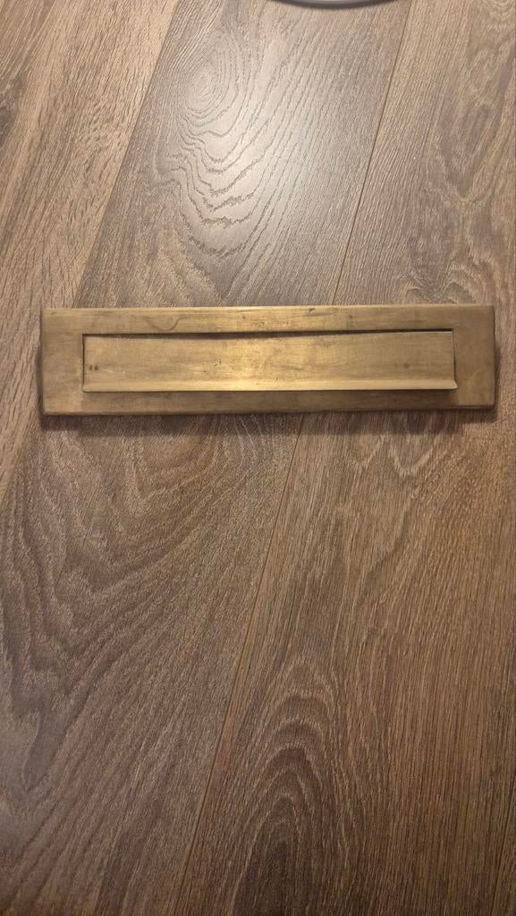 Messing brievenbusklep, Ophalen of Verzenden