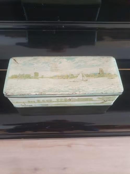 koekblik Bruin Koek 1954 Gorinchem Woudrichem Loevestein, Ophalen, Gebruikt, Overige