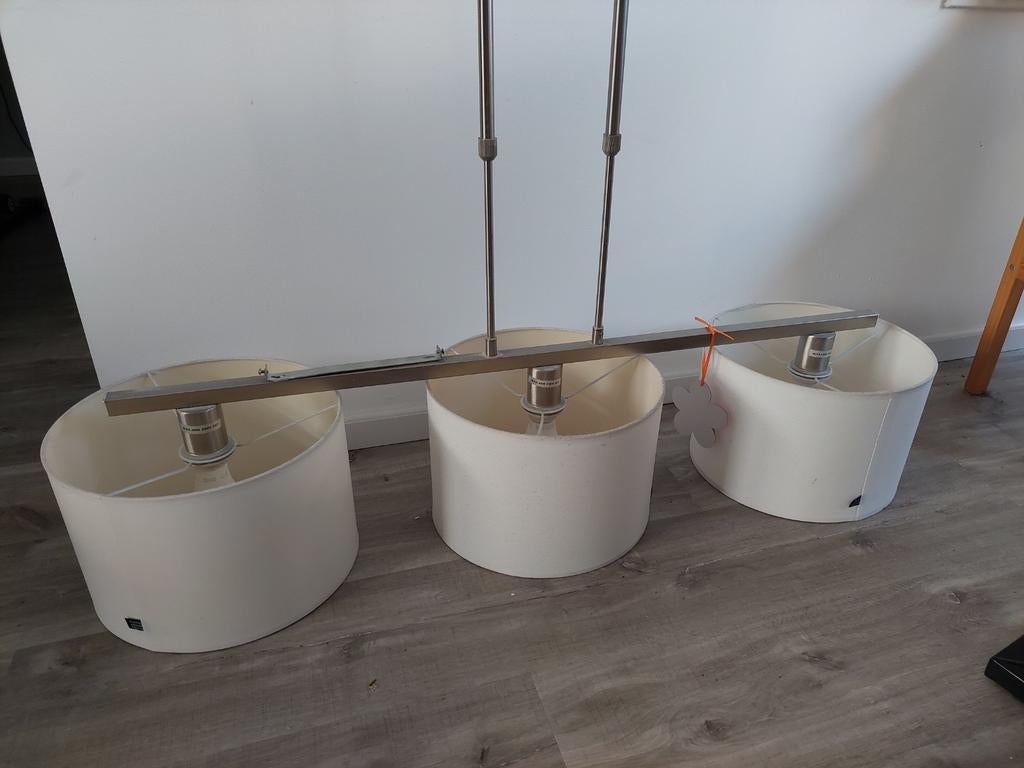 Home Sweet Home hanglamp met 3 lampen, Huis en Inrichting, Lampen | Hanglampen, Ophalen, Gebruikt