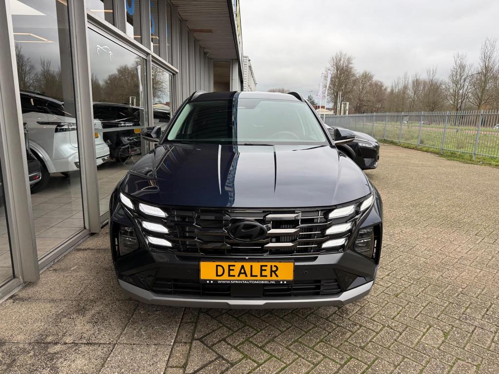 Hyundai Tucson 1.6 T-GDI MHEV Comfort 161PK / NAVIGATIE / EL, Adaptive Cruise Control, Stof, Gebruikt, Zwart