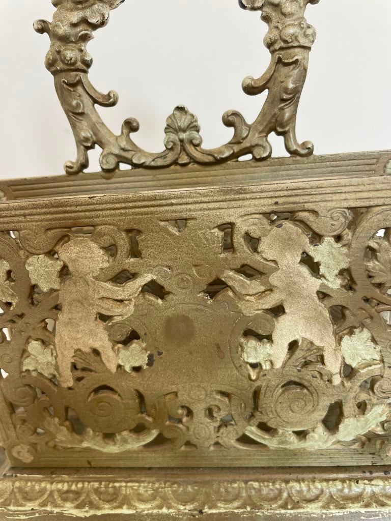 Antieke Brievenhouder met Engeltjes - Decoratief Bureau-item, Ophalen