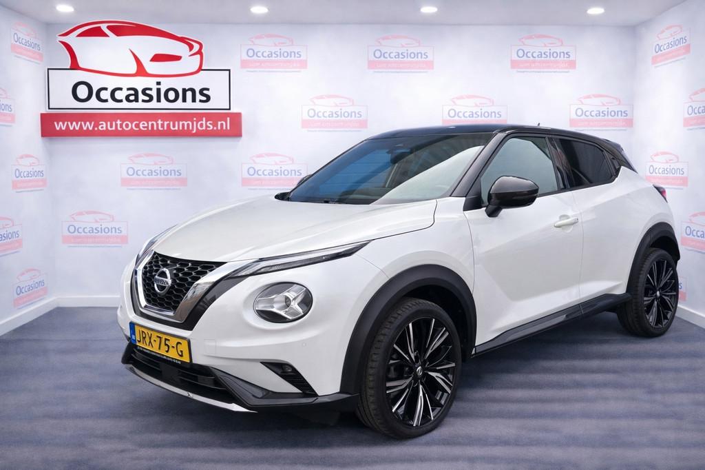 Nissan Juke 1.0 DIG-T N-Design, Stof, Wit, Bedrijf, SUV of Terreinwagen