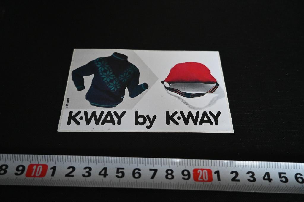 sticker K-WAY by K-WAY, Ophalen, Zo goed als nieuw, Sticker
