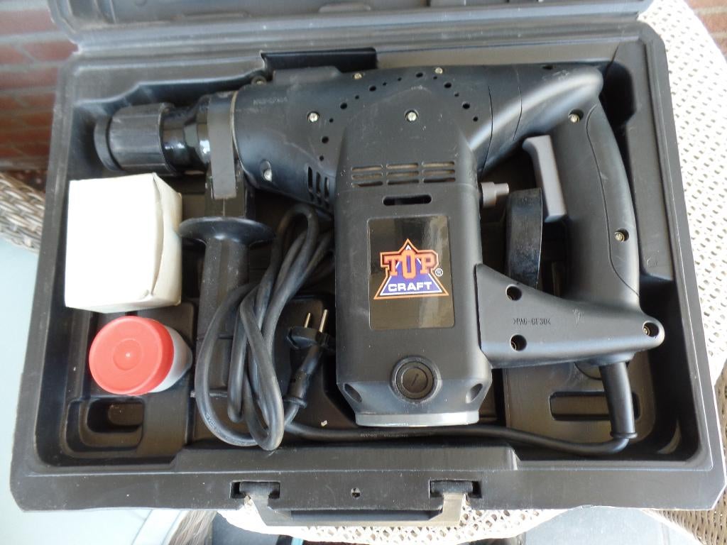 topcraft hamerboormachine, Doe-het-zelf en Verbouw, Gereedschap | Boormachines, Ophalen, Zo goed als nieuw, 600 watt of meer, Kolomboormachine