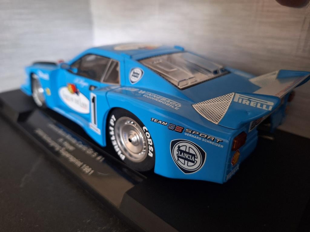 Lancia Beta Monte Carlo Gr.5 #1 ADAC Schaal 1:18, Overige merken, MCG, Nieuw, Ophalen of Verzenden