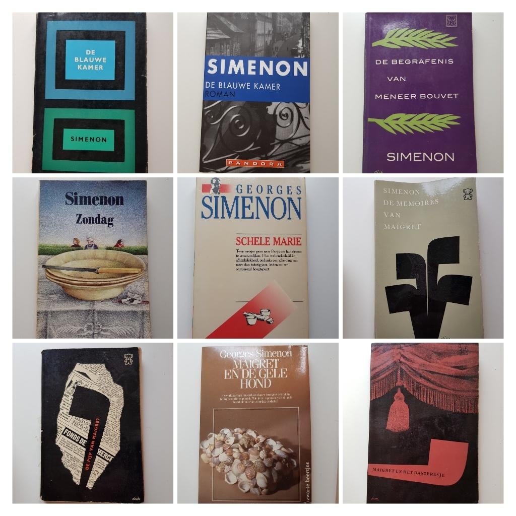 Simenon, Maigret, Boeken, Verzenden