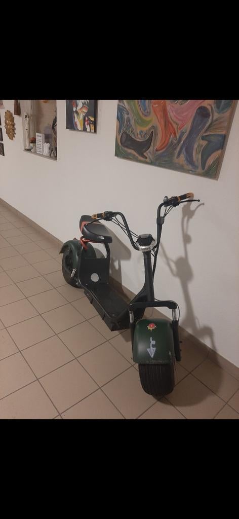 Elektrische scooter met accu/bedradingsprobleem, Ophalen of Verzenden, Gebruikt, Elektrisch, Overige merken