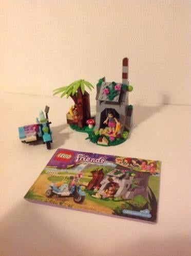 Lego Friends nummer 41032, junglefiets, complete set., Ophalen of Verzenden, Zo goed als nieuw, Complete set, Lego