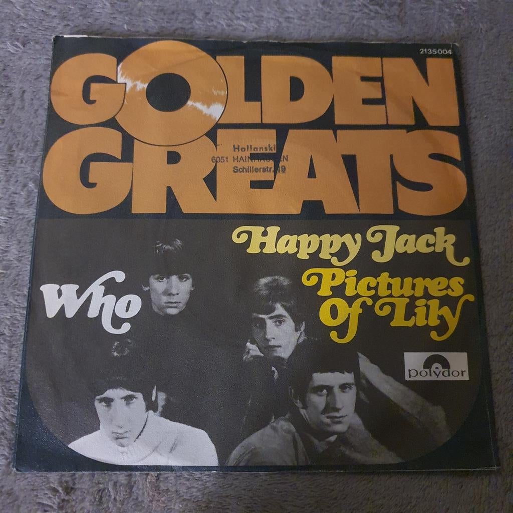 The Who - Happy Jack / Pictures of Lily, Ophalen of Verzenden, Gebruikt, Pop