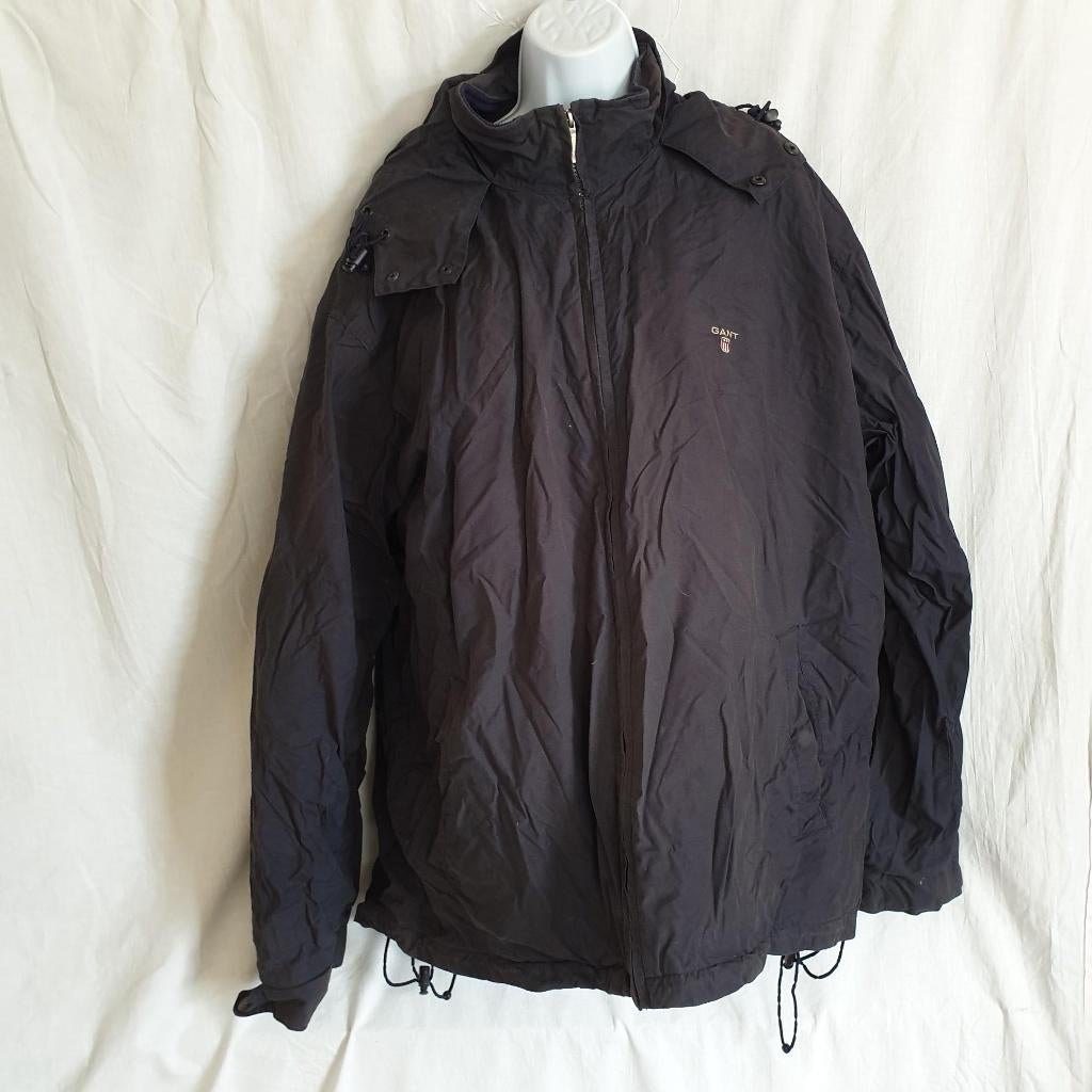 Stoere heren winterjas. Mt XXL. Merk Gant, Kleding | Heren, Grote Maten, Gedragen, Jas of Mantel, Zwart, Ophalen of Verzenden