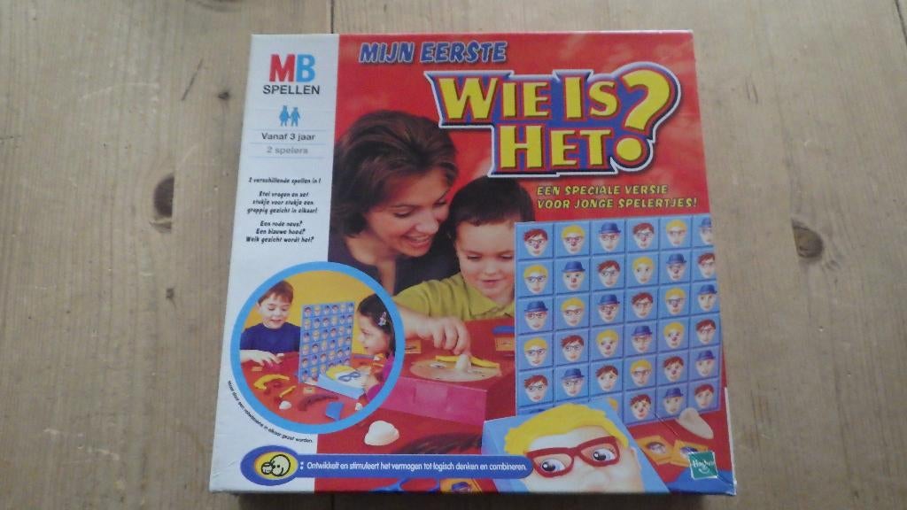 Wie is het mijn eerste, Hobby en Vrije tijd, Gezelschapsspellen | Bordspellen, Ophalen of Verzenden