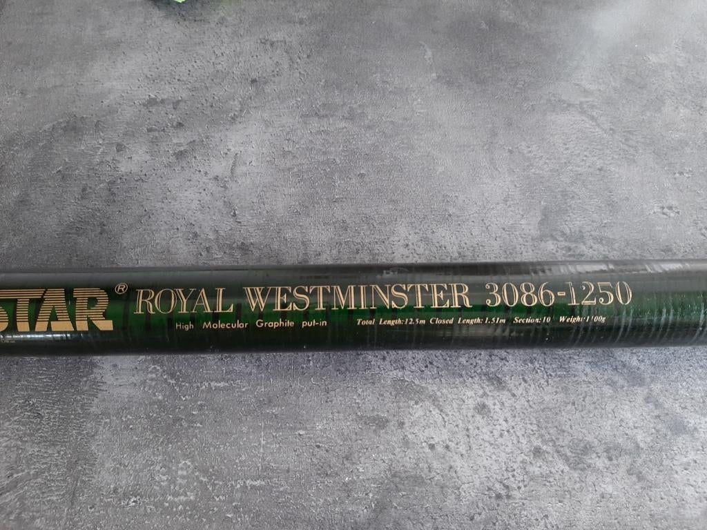 Silstar Royal Westminster 3086-1250 vaste hengel, Ophalen of Verzenden, Gebruikt, Vaste hengel