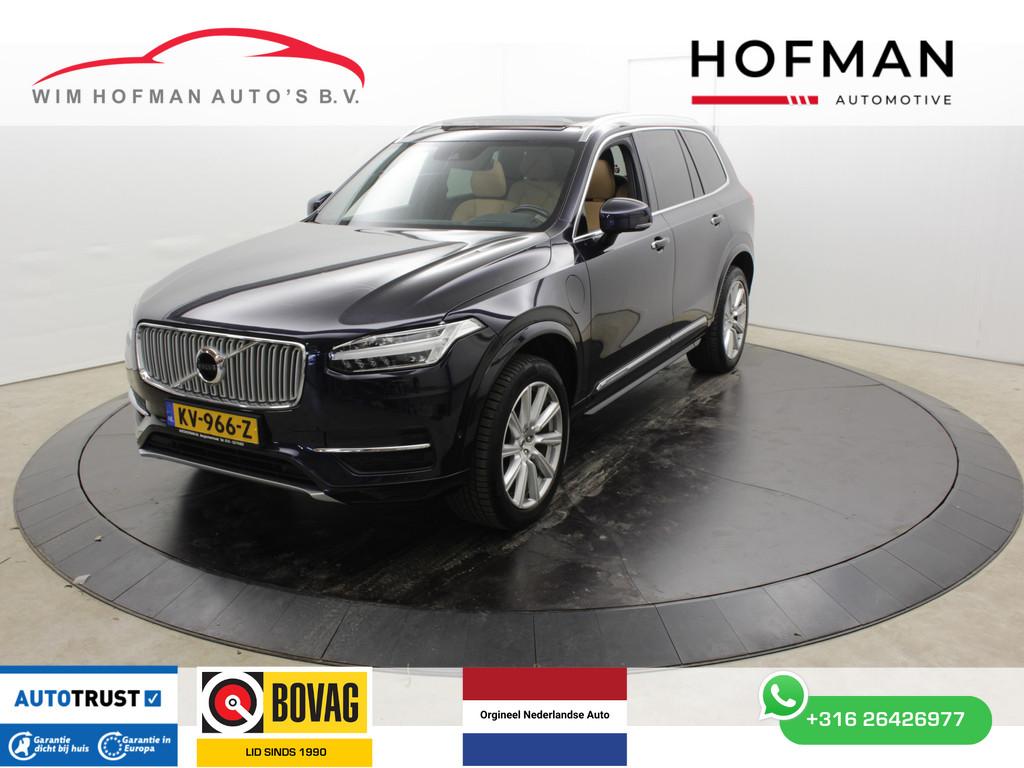 Volvo XC90 2.0 T8 Twin Engine AWD 7 pers Inscription Panodak, Gebruikt, 7 stoelen, Bedrijf, Vierwielaandrijving