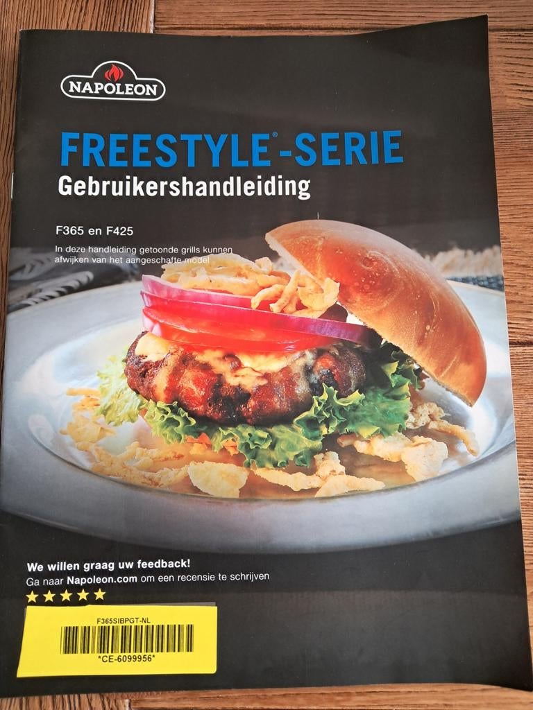 Napoleon Freestyle gas BBQ met accessoires, 4 jaar oud, Tuin en Terras, Gasbarbecues, Ophalen, Gebruikt, Napoleon