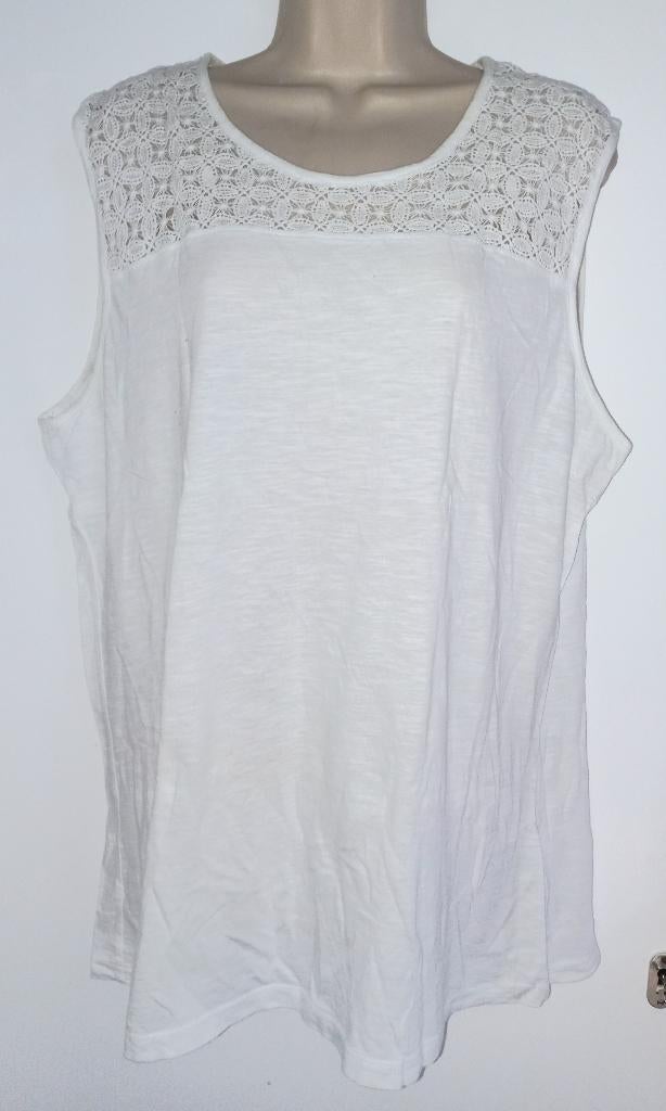 Charles Vogele top maat XL (44/46), Kleding | Dames, Grote Maten, Ophalen of Verzenden, Zo goed als nieuw, Wit, Shirt of Top