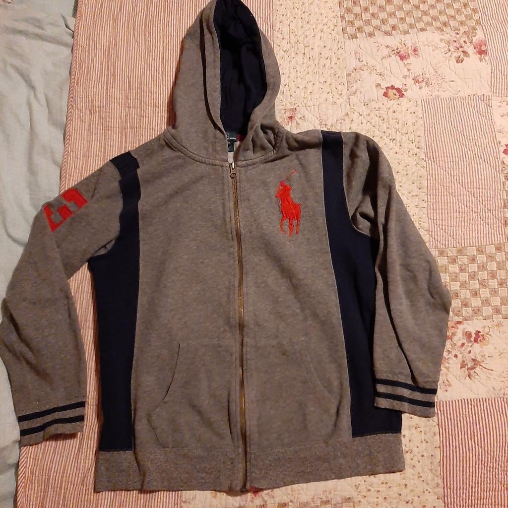 Hoody vest Ralph Lauren mt14 mt16, Ophalen of Verzenden