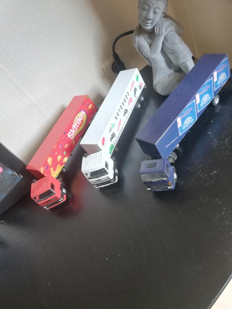 3 x daf lion car, Ophalen, Gebruikt, Bus of Vrachtwagen, Lion Toys