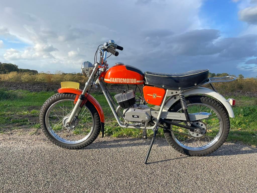 Fantic TX origineel NL oldtimer brommer bromfiets P4 P6 brom, Fietsen en Brommers, Maximaal 45 km/u, 49 cc, 4 versnellingen, Ophalen