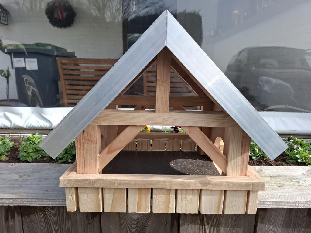 VOGELHUISJE HANDGEMAAKT DOUGLASHOUT, Tuin en Terras, Vogelhuisjes en Vogelbaden, Ophalen, Nieuw