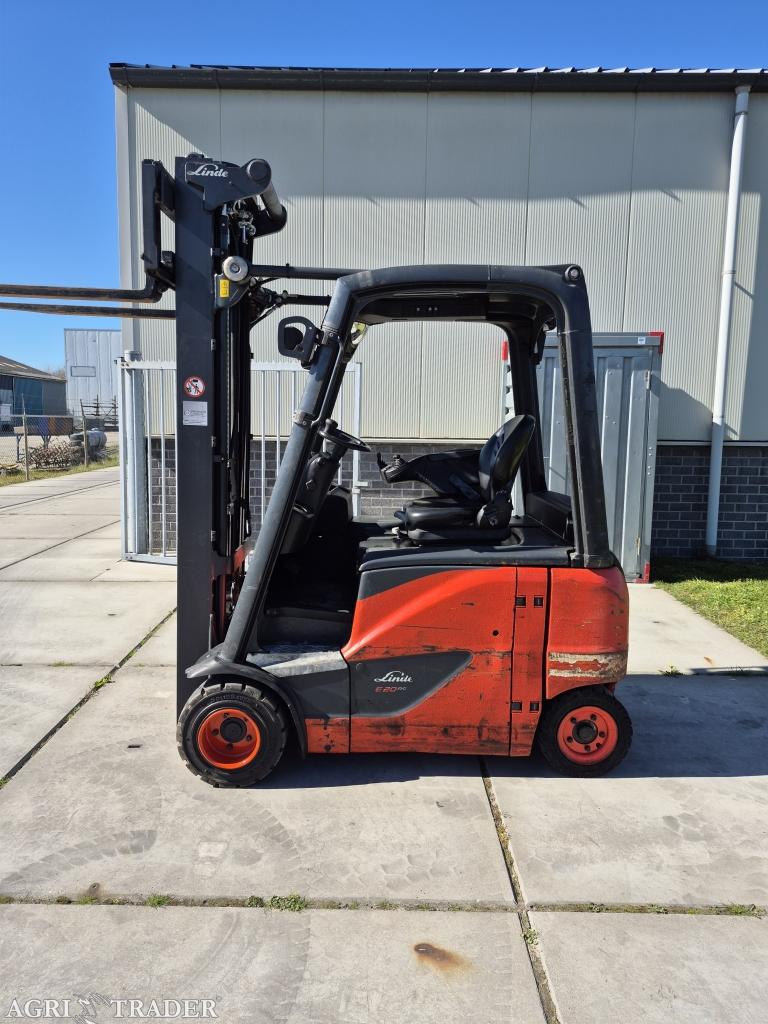Linde E20PH-02 triplex sideshift 5.620mm bj 2014 accu 82%, Linde, -, Niet opgegeven, Heftruck