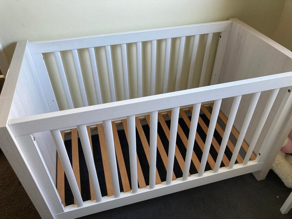 Babykamer: ledikant/commode/plankje, Ophalen, Gebruikt, 50 tot 70 cm, 100 cm of meer