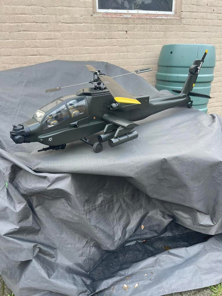 Apache a 64, Elektro, Gebruikt, RTF (Ready to Fly), Helikopter