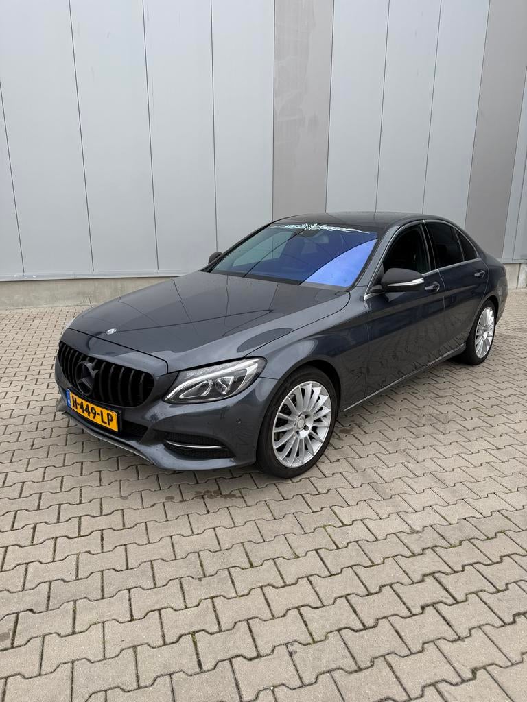 Mercedes-Benz C-Klasse C180 1.6 115KW Aut7 2015 Zwart, Auto's, Mercedes-Benz, Particulier, C-Klasse, Benzine, A, Sedan, Automaat