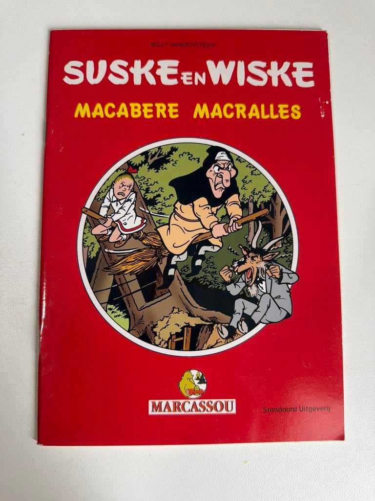 Suske en Wiske - Macabere Macralles, Eén stripboek, Ophalen of Verzenden, Gelezen