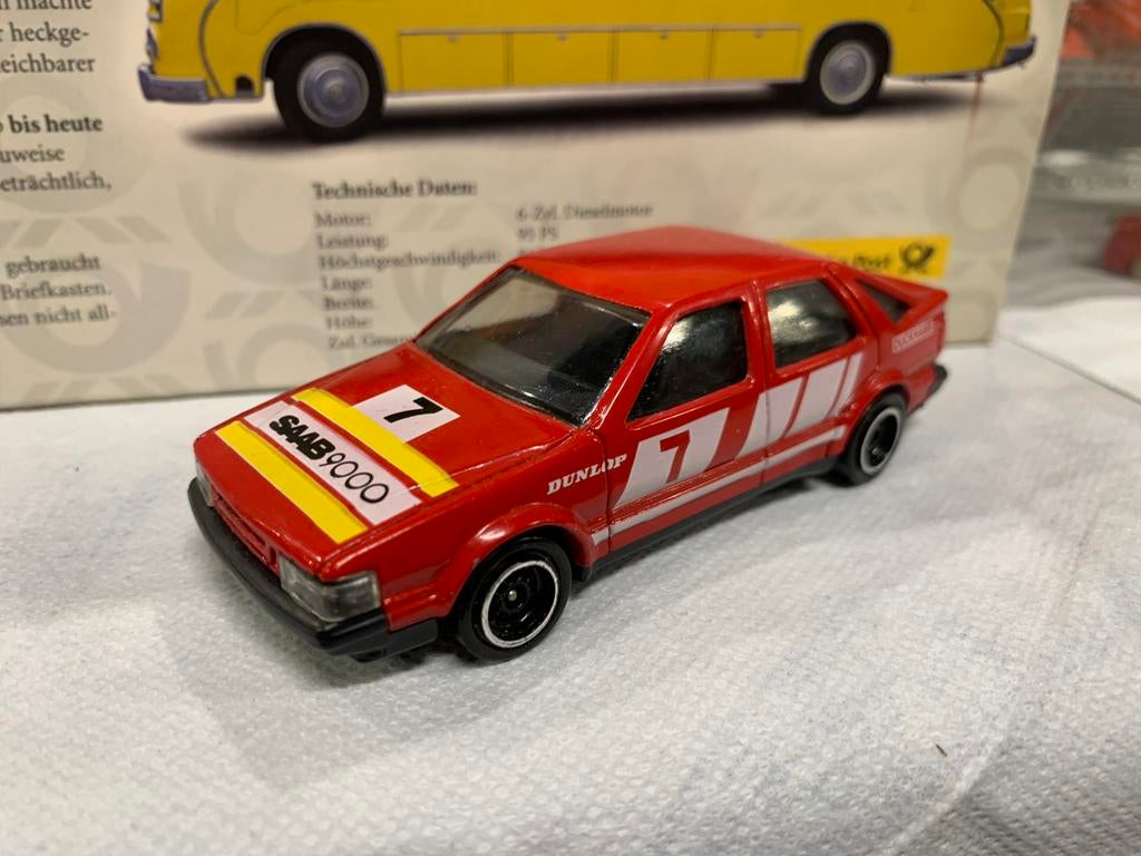 Corgi Toys Saab 9000 1:36, Hobby en Vrije tijd, Modelauto's | Overige schalen, Verzenden, Zo goed als nieuw, Auto