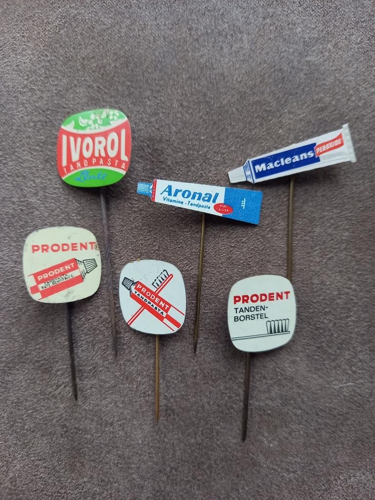 Speldjes tandpasta, Verzamelen, Ophalen of Verzenden, Gebruikt