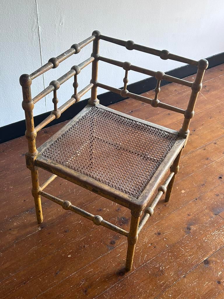 Prachtig brocante stoel, meubel/meubels, Ophalen of Verzenden