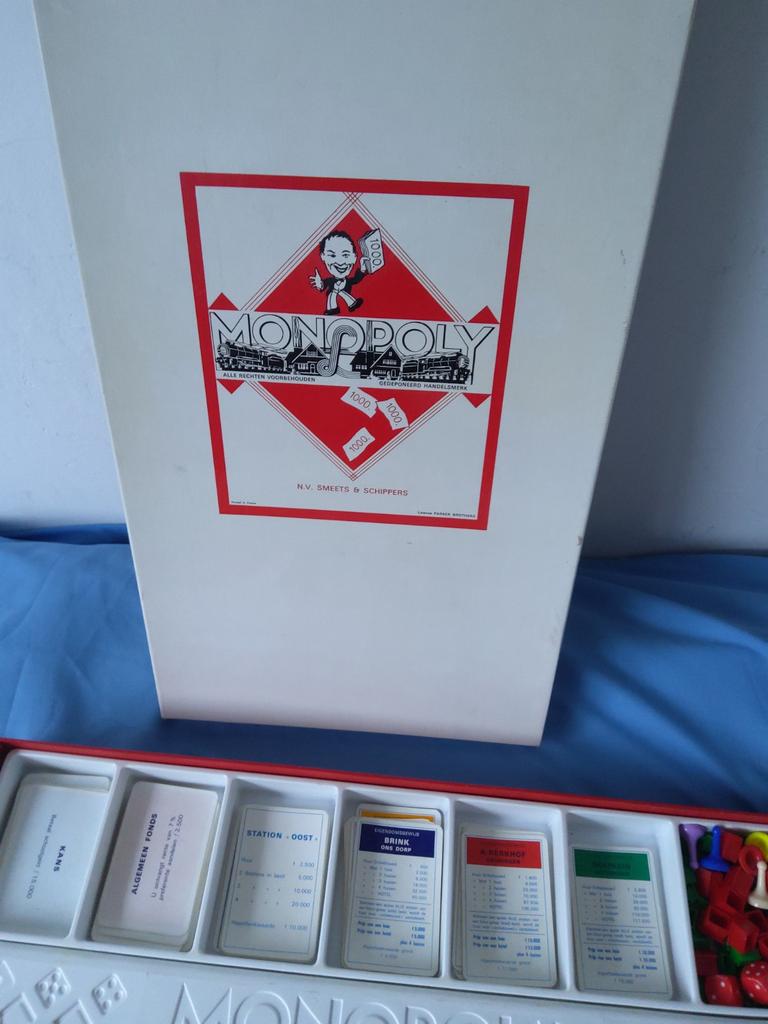 De oude monopoly, Hobby en Vrije tijd, Ophalen of Verzenden, Zo goed als nieuw
