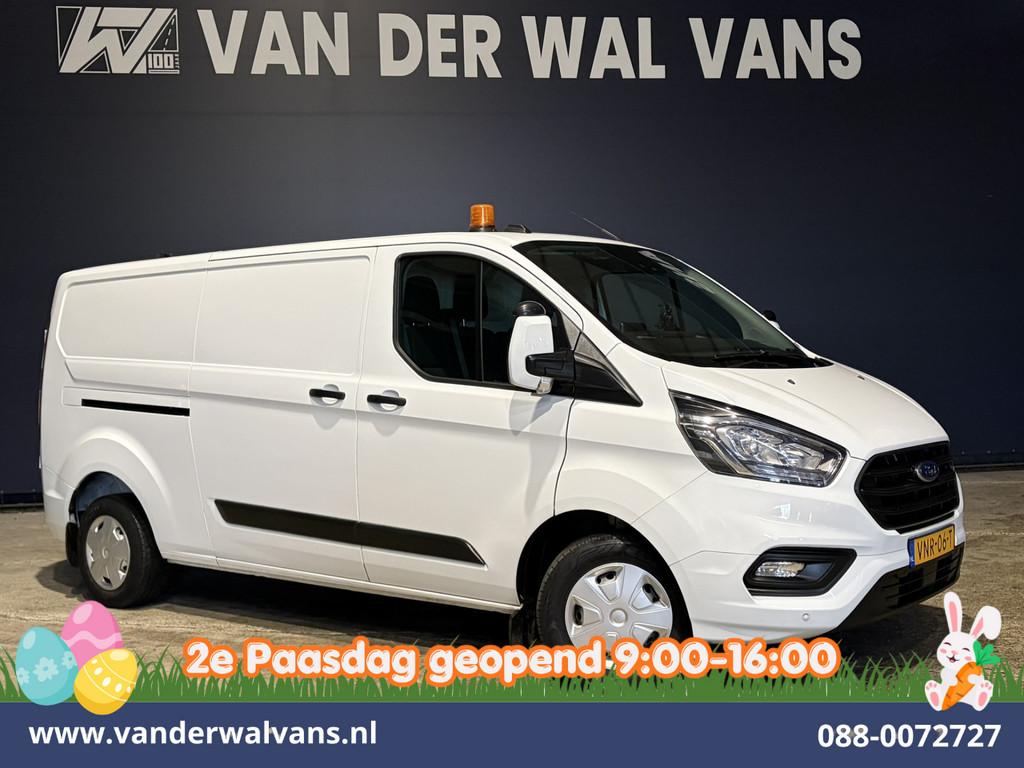 Ford Transit Custom 2.0 TDCI 130pk L2H1 Inrichting Euro6 *Ri, Voorwielaandrijving, 4 cilinders, 2800 kg, Wit